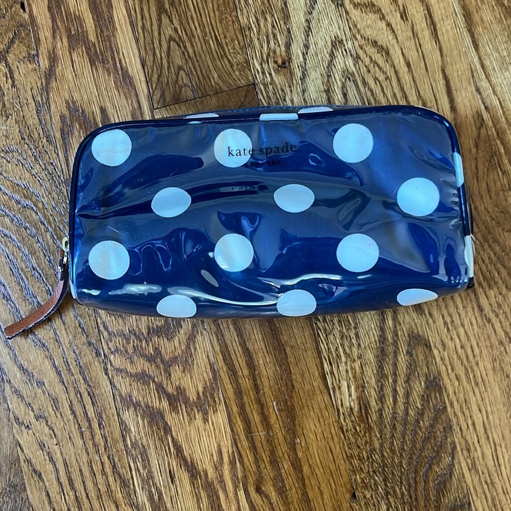 Kate Spade Henrietta Patchin Place Spot Cosmetic Bag S338